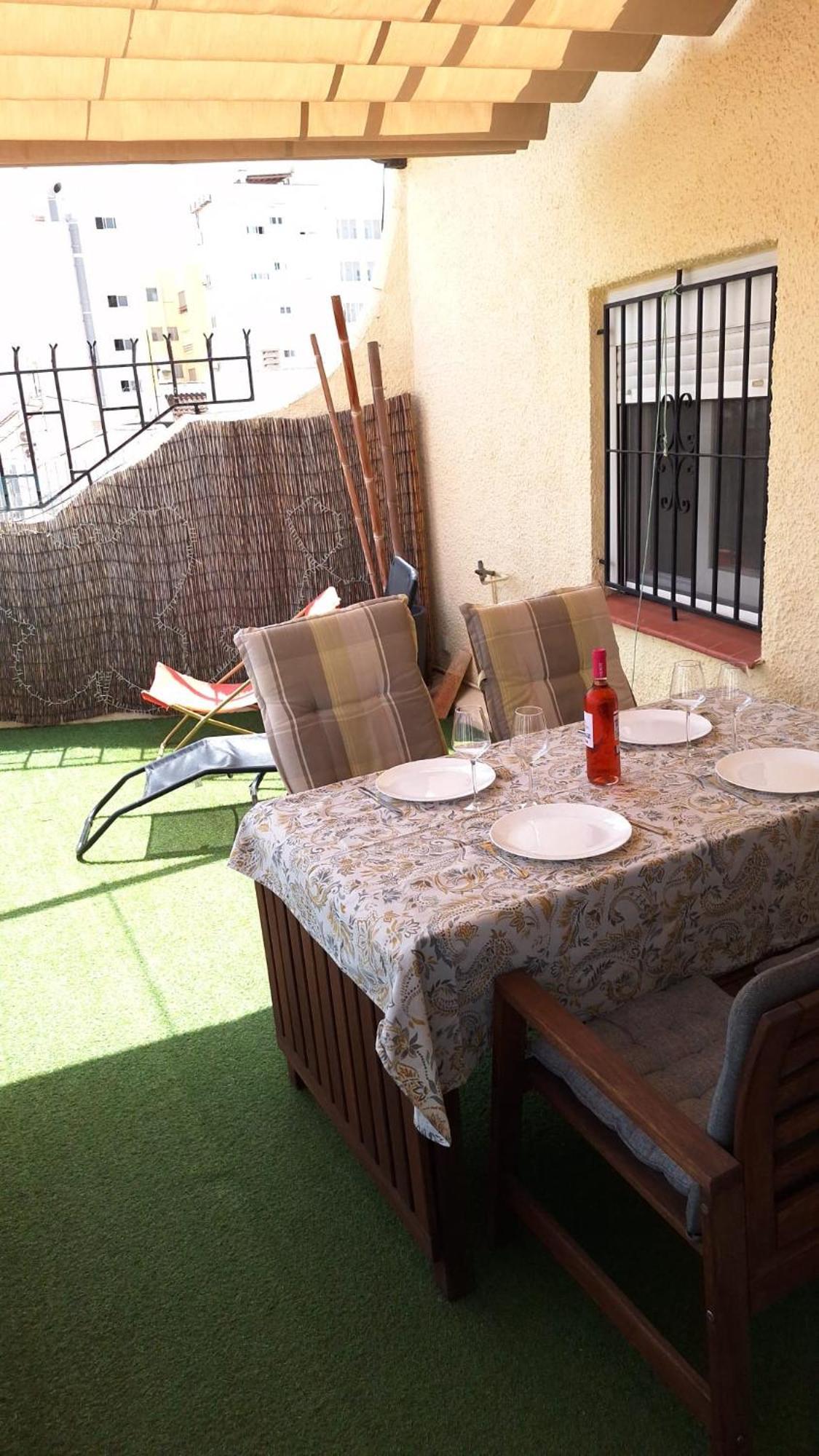Atico Centrico, 50M De La Playa, Vista Al Mar, Wifi Fibra, Gran Terraza Apartment Calpe Bagian luar foto